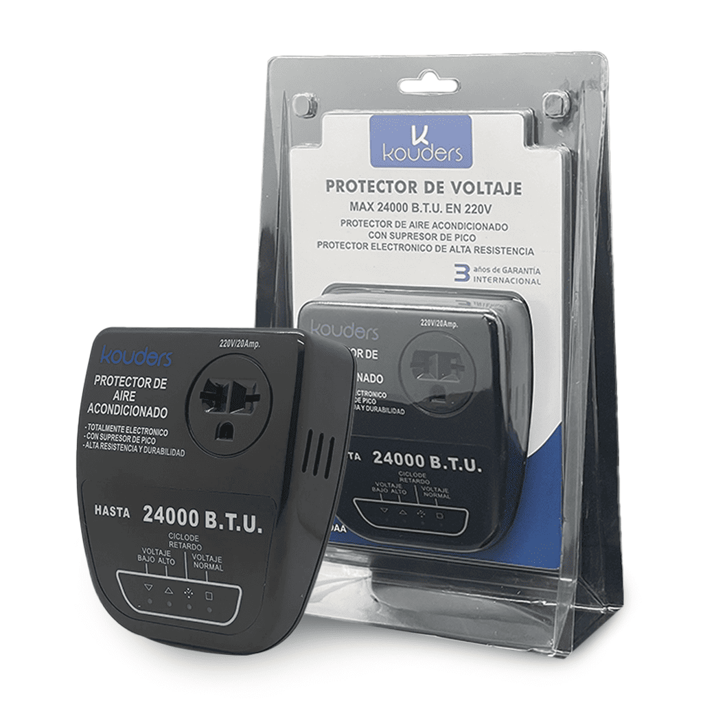 Protector de Voltaje para Aire Acondicionado Kouders KD-20AA (Hasta 24000 B.T.U.)