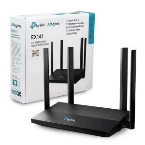 Router Inalámbrico TP-Link Aginet EX141 AX1800 Dual-Band Wi-Fi 6