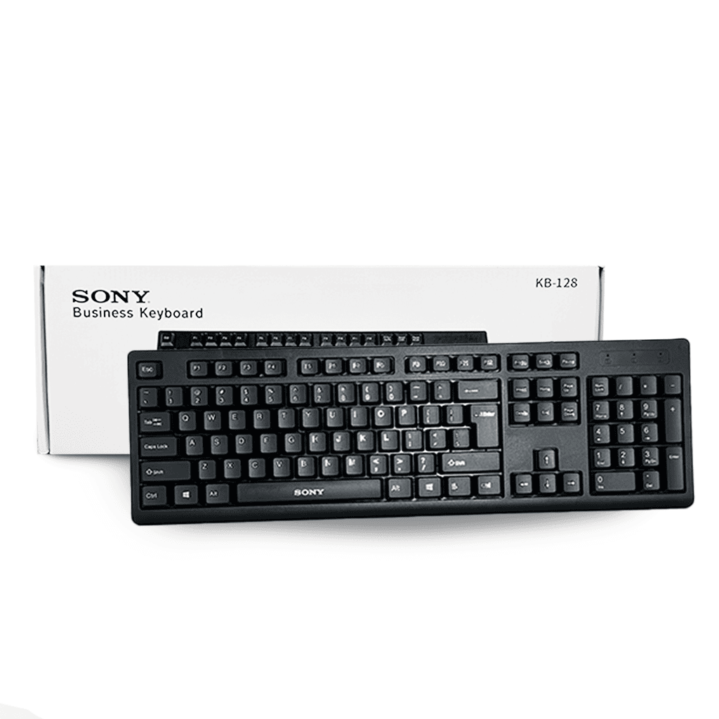 Teclado Sony KB-128 Wired (Business & Home Edition)