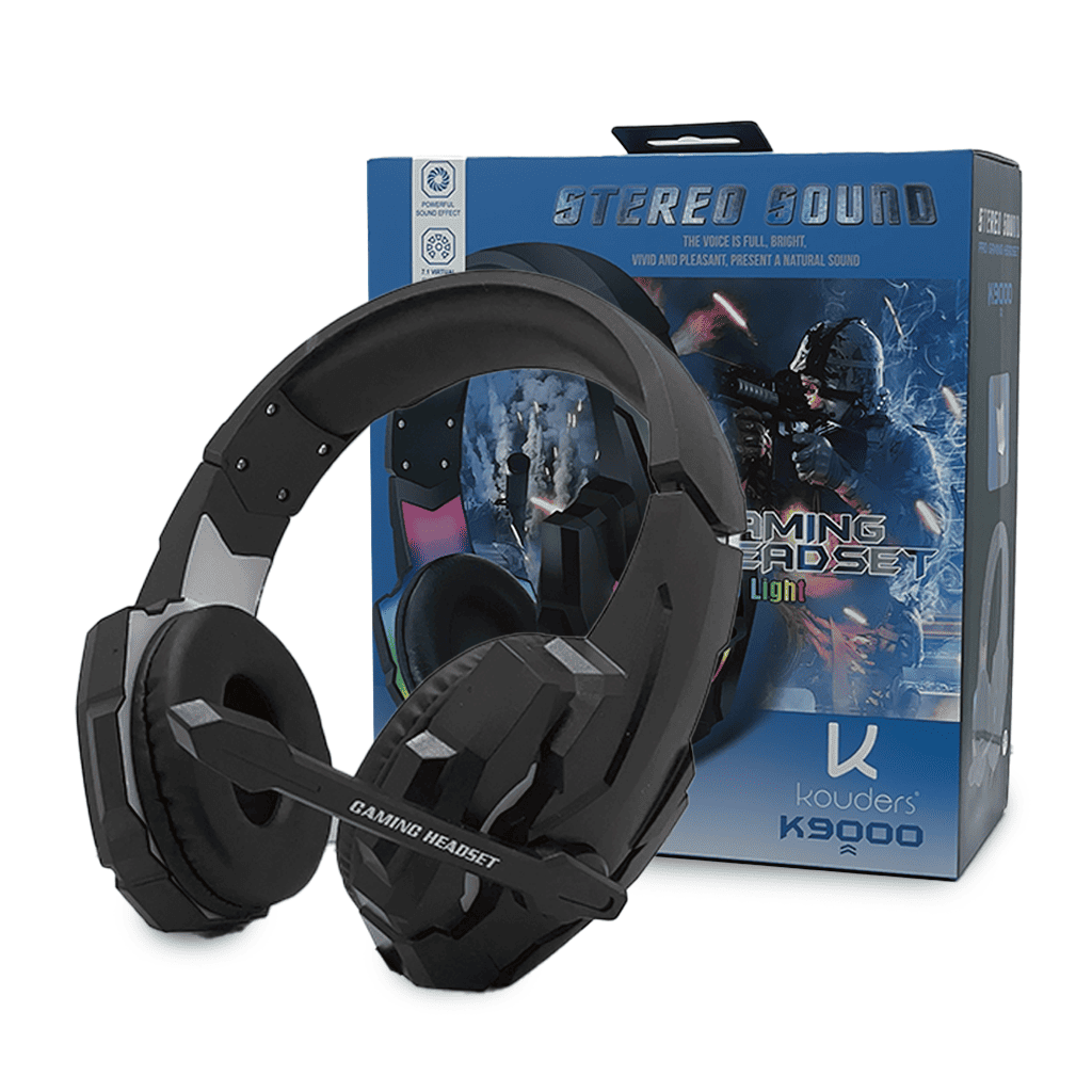 Headset Gamer Kouders K-9000 con Micrófono Omnidireccional