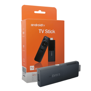 Android TV Stick Fivemax 4K Ultra HD | 2GB RAM + 16GB ROM | Control Remoto Inteligente | WiFi Dual