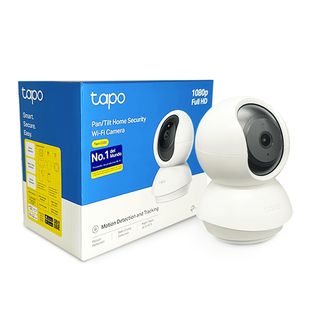 Cámara de Seguridad WiFi TP-Link Tapo C200 - Full HD 1080p Movimiento 360°