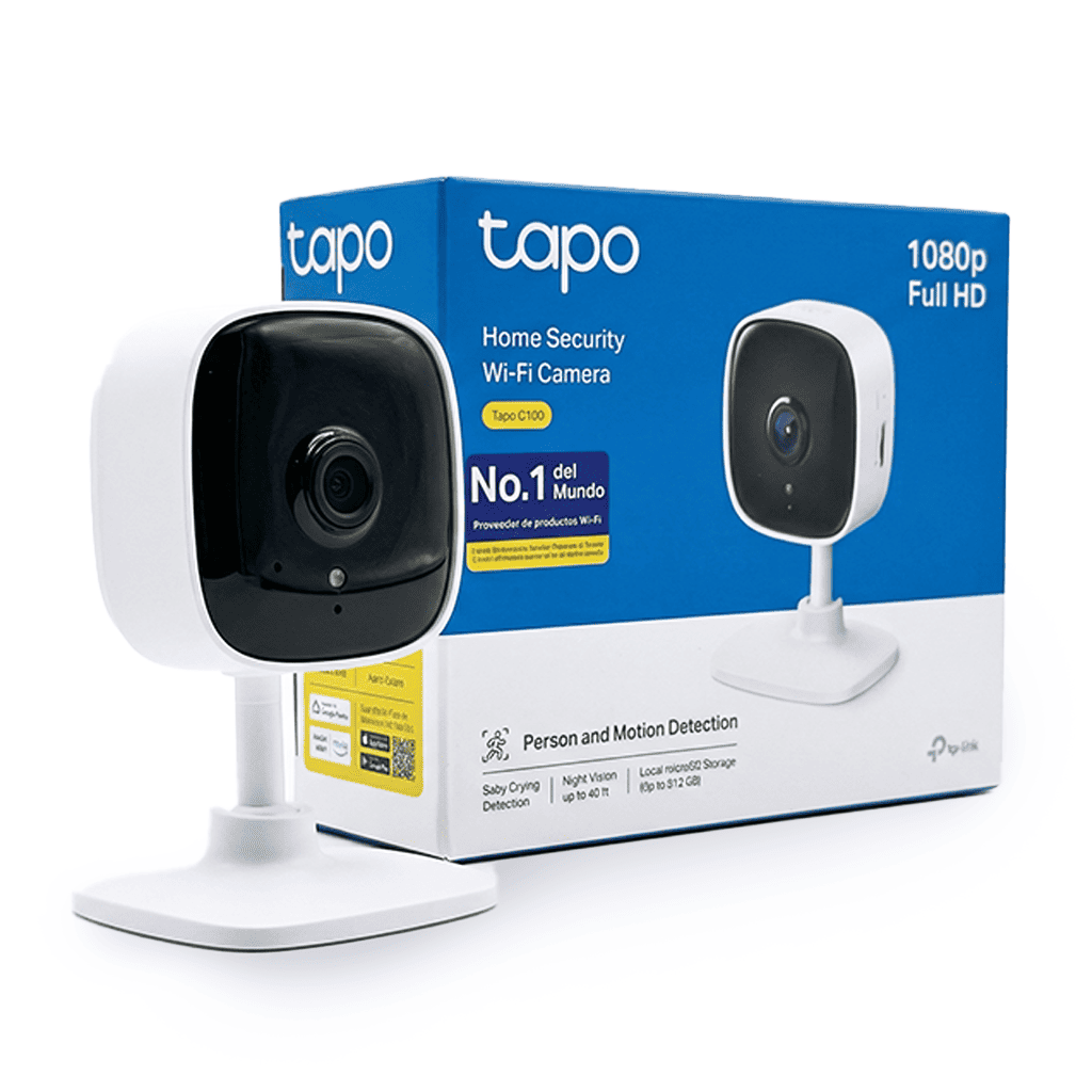 Cámara de Seguridad WiFi TP-Link Tapo C100 - Full HD 1080p