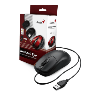 Mouse Óptico Alámbrico Genius NetScroll Eye (G-4111)