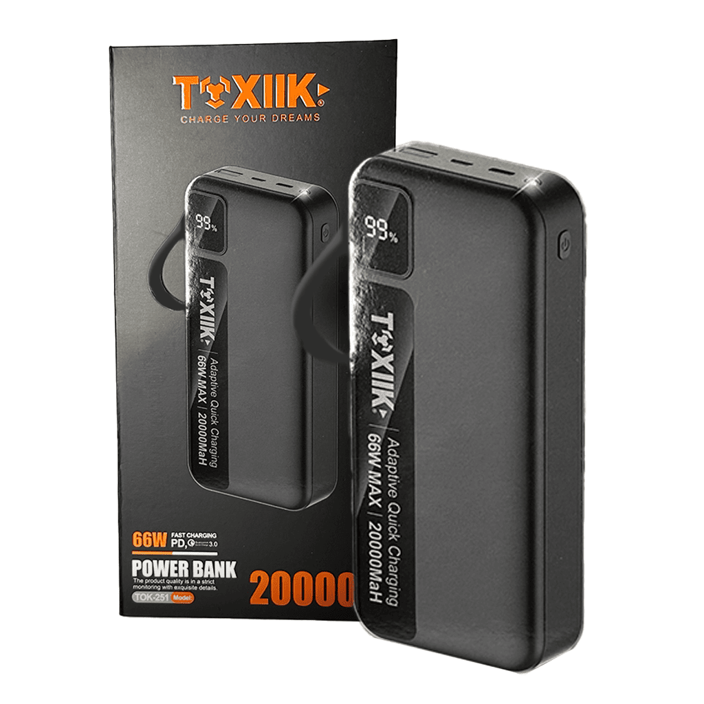 POWER BANK TOXIIK TOK-251 20000MAH 66W