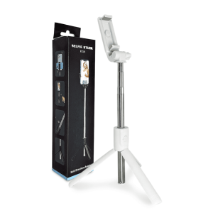 Selfie Stick F210 2-en-1 (Trípode Reforzado + Control Bluetooth)