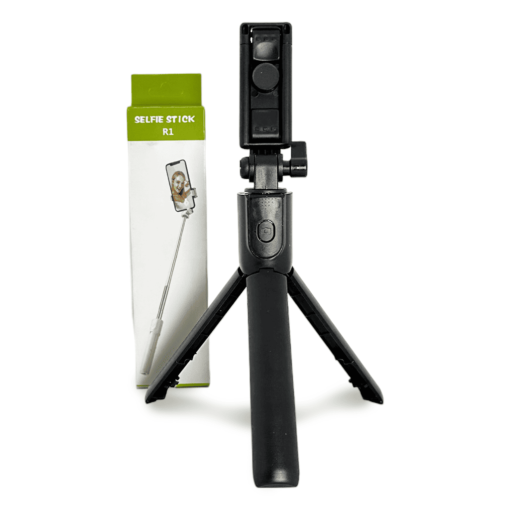 Selfie Stick R1 (Trípode Integrado + Control Remoto Bluetooth)