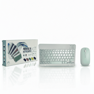 Kit Teclado y Mouse Recargable Ultra-Slim (Bluetooth / Wireless)