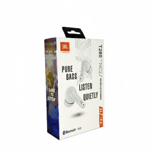 Audífonos Inalámbricos JBL T280 TWS NC2 - Pure Bass & Bluetooth V5.3