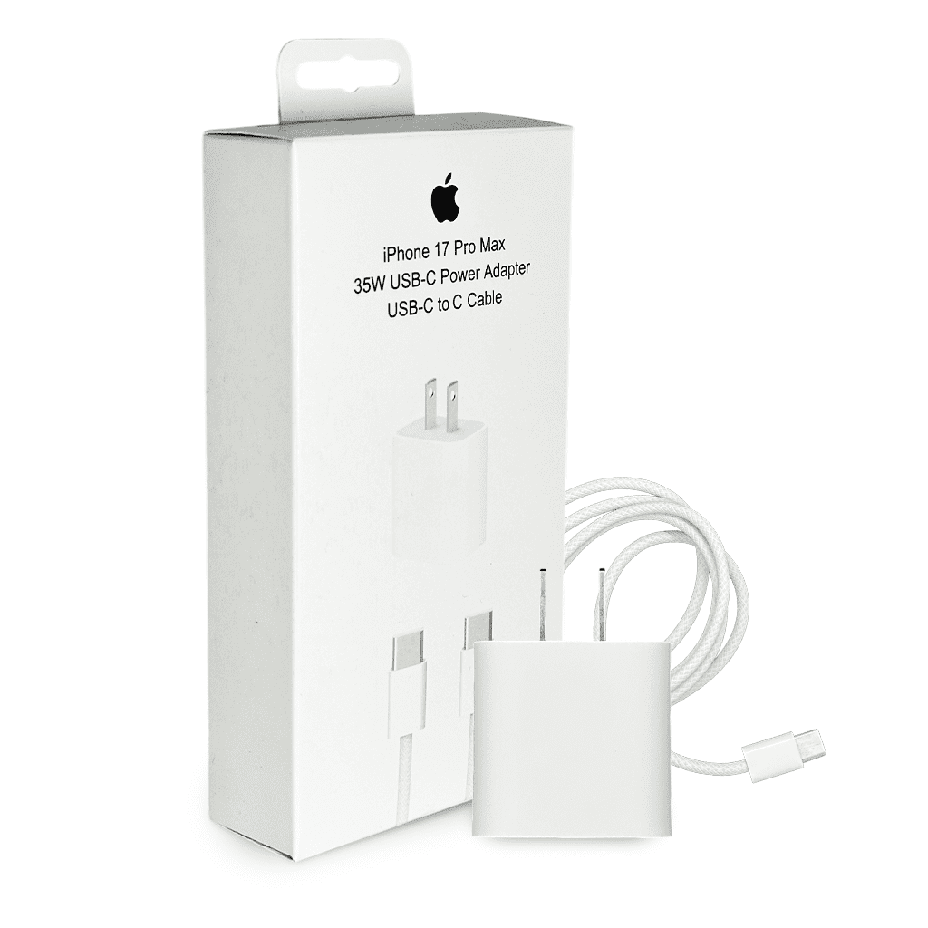 Cargador Apple 35W USB-C Power Adapter + Cable USB-C a C