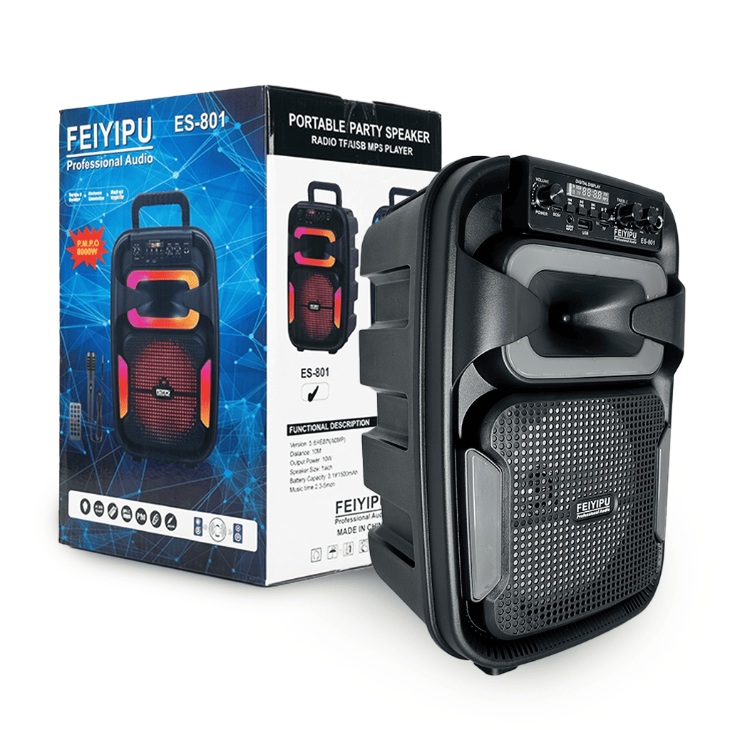 Corneta Inalámbrica Feiyipu ES-801 (8 Pulgadas)