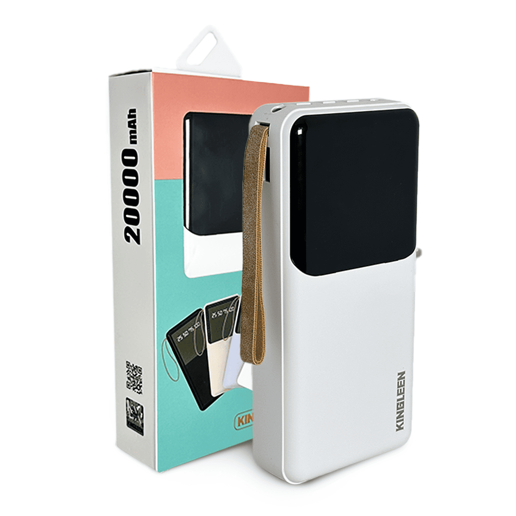 Power Bank Kingleen 20,000 mAh G13 - Cargador Portátil de Alta Capacidad
