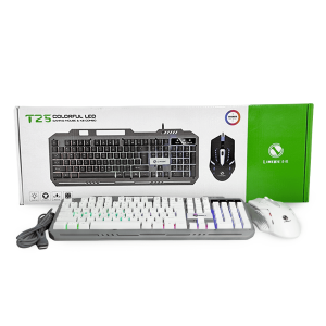 Combo Teclado y Mouse Gaming Lemeide T25 (Rainbow LED)