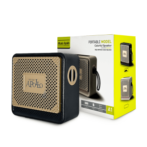 Corneta Inalámbrica Music Apollo A1 de 10W - Sonido de Alta Definición & Estilo Retro