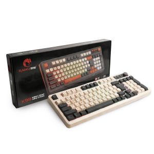 Teclado Gaming Raiku K98 (Mechanical Feel & Multimedia)