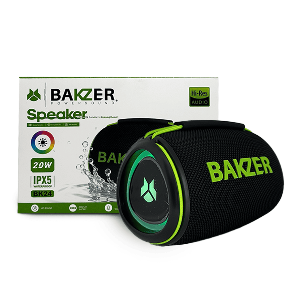 Corneta Inalámbrica Bakzer BK24 (Hi-Res Audio, IPX5, TWS)