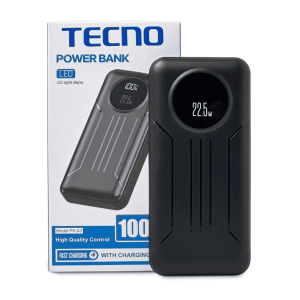 Power Bank Tecno 10000mAh PK-03 (Carga Rápida 22.5W)