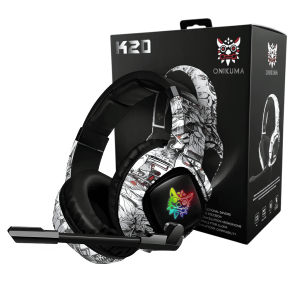 Audífonos Gamer Onikuma K20 | Luces LED RGB | Sonido Surround y Micrófono Pro